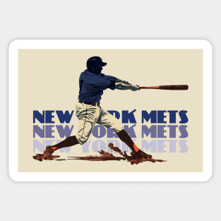 Retro New York Mets Slugger Sticker